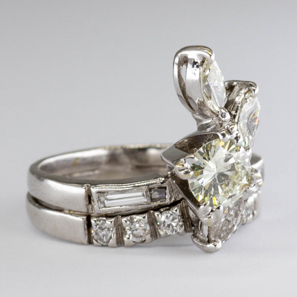 18k White Gold Diamond Ring | 0.64 ct | SZ 6.25