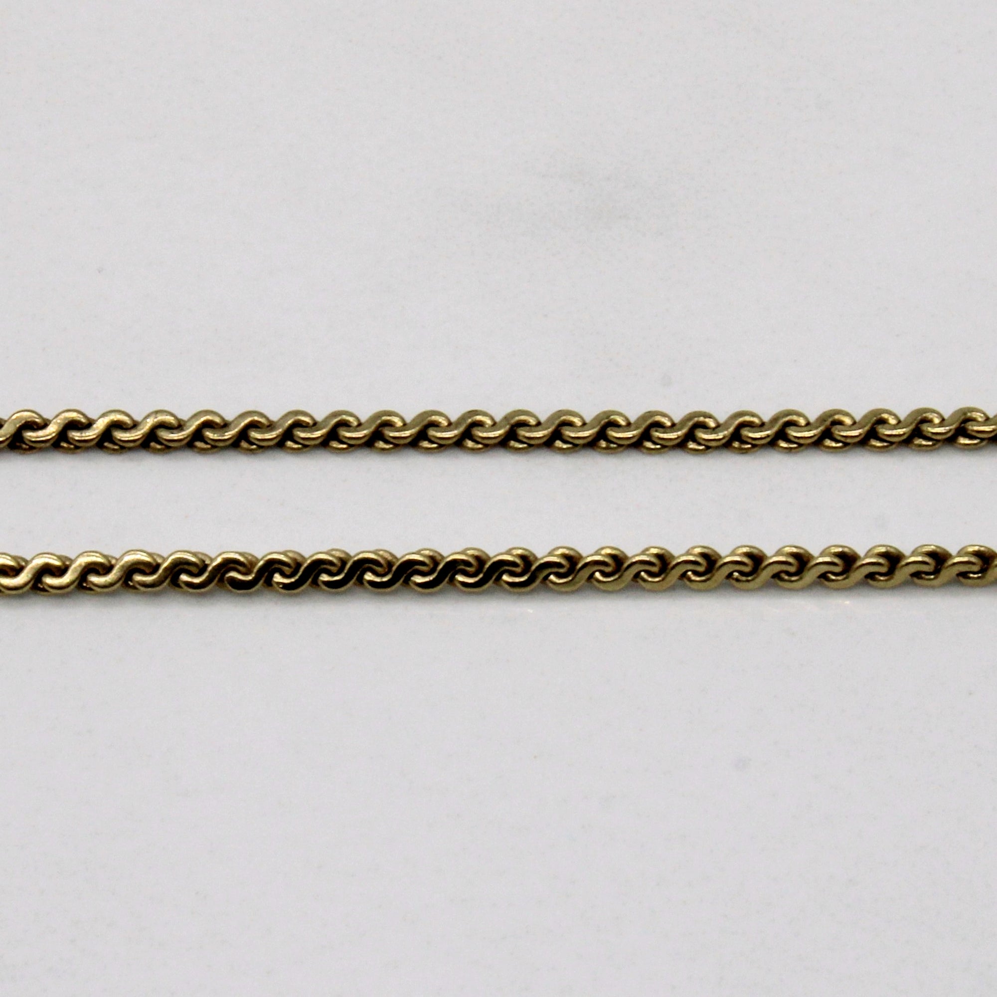 9k Yellow Gold Knot Necklace | 18