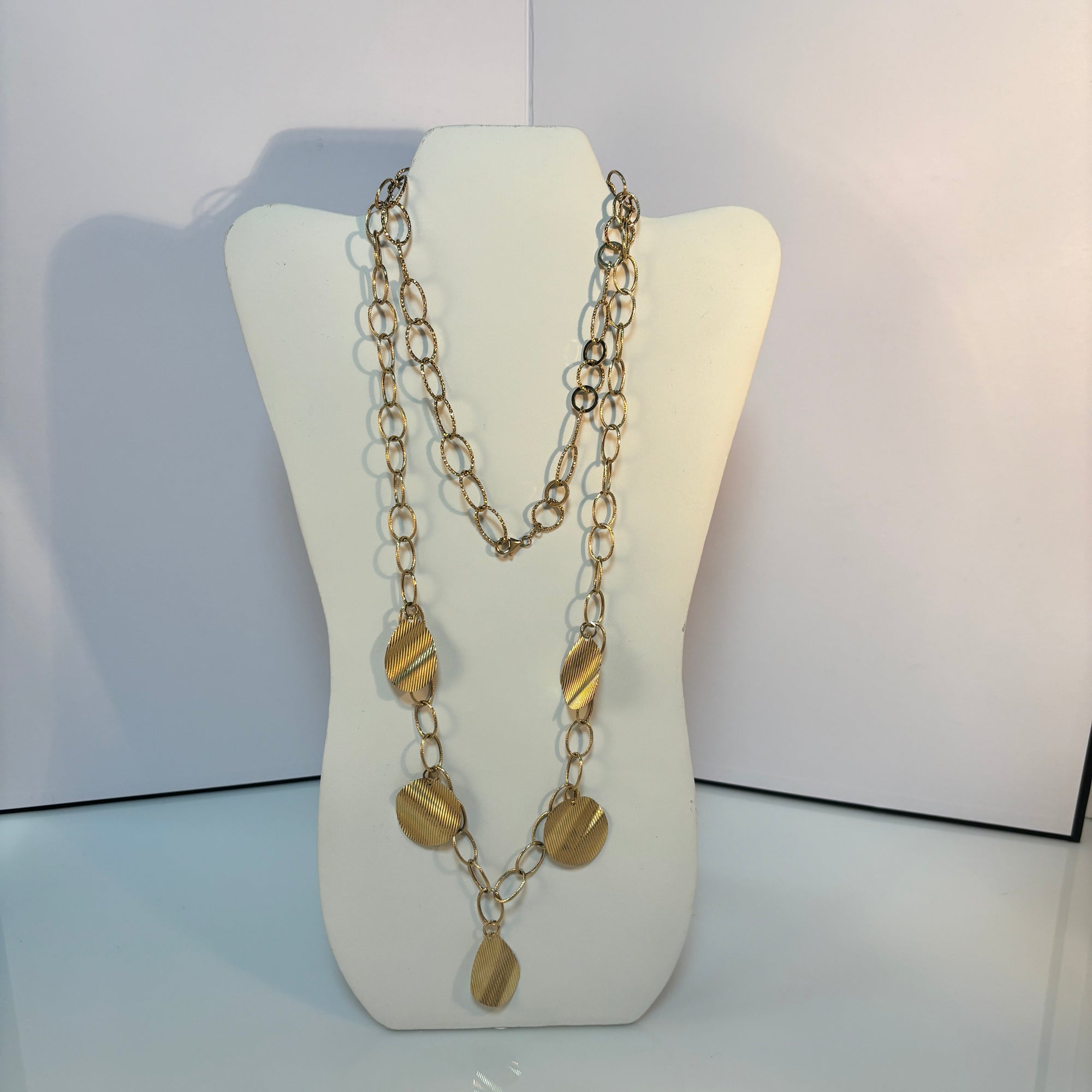 14k Yellow Gold Necklace & Chain | 44