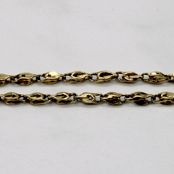 10k Yellow Gold Ankle Bracelet | 10