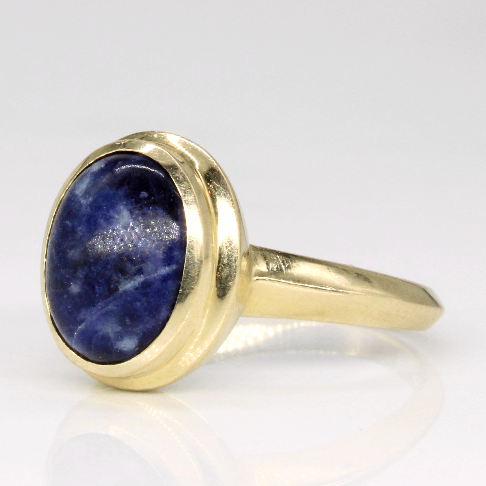 Sodalite Cocktail Ring | 1.40ct | SZ 5.5 |