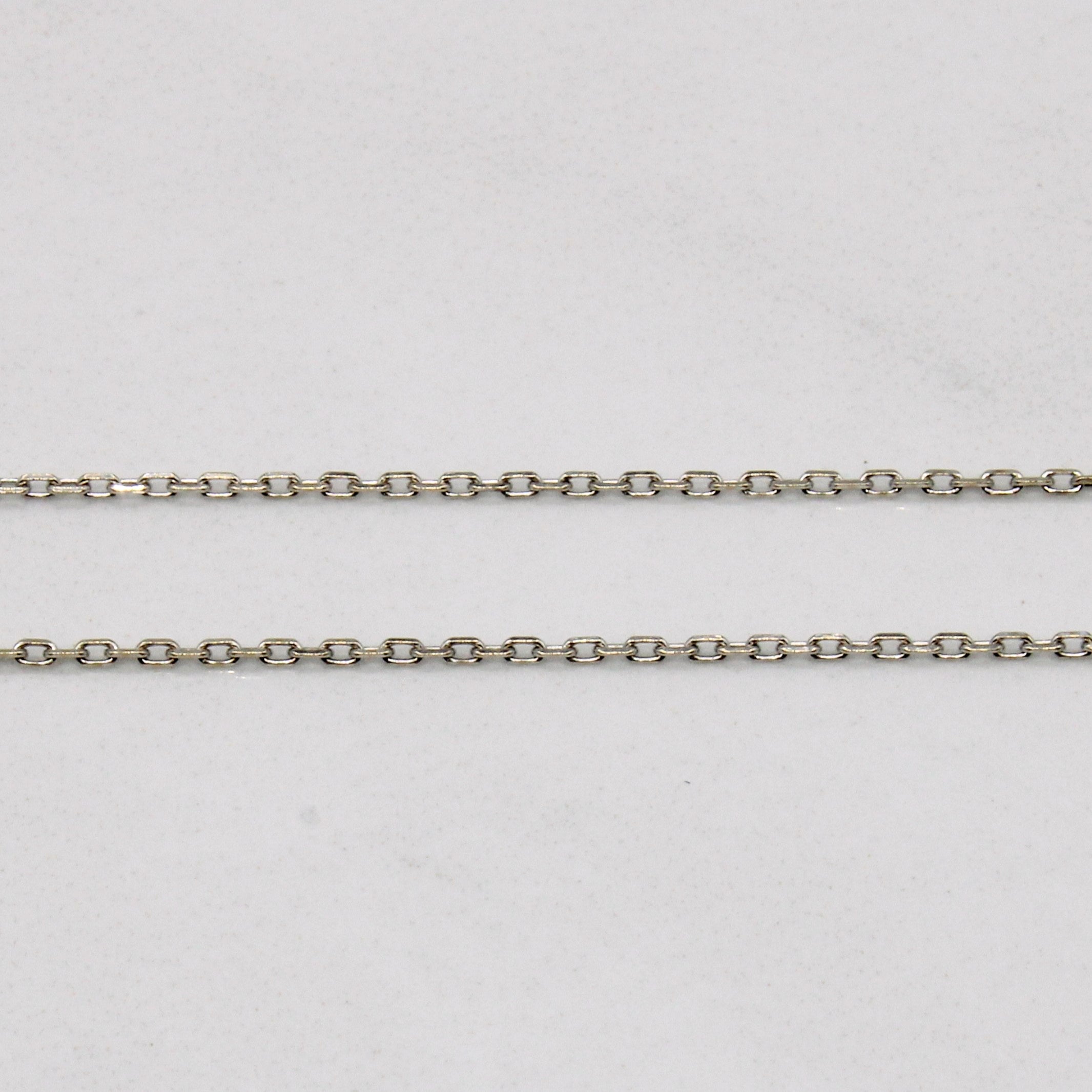 Diamond Pendant & Necklace | 0.35ctw | 17" |