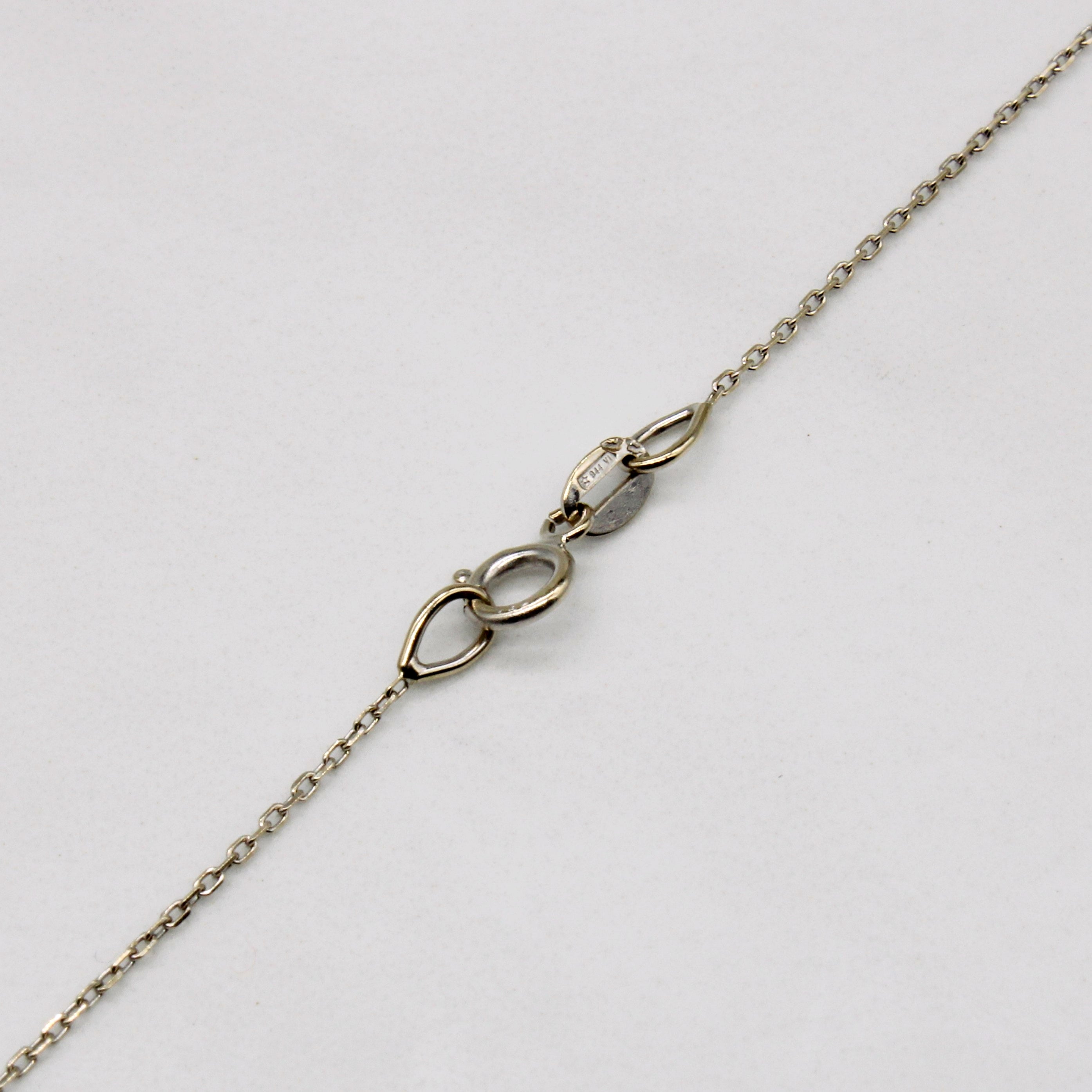Diamond Pendant & Necklace | 0.35ctw | 17" |