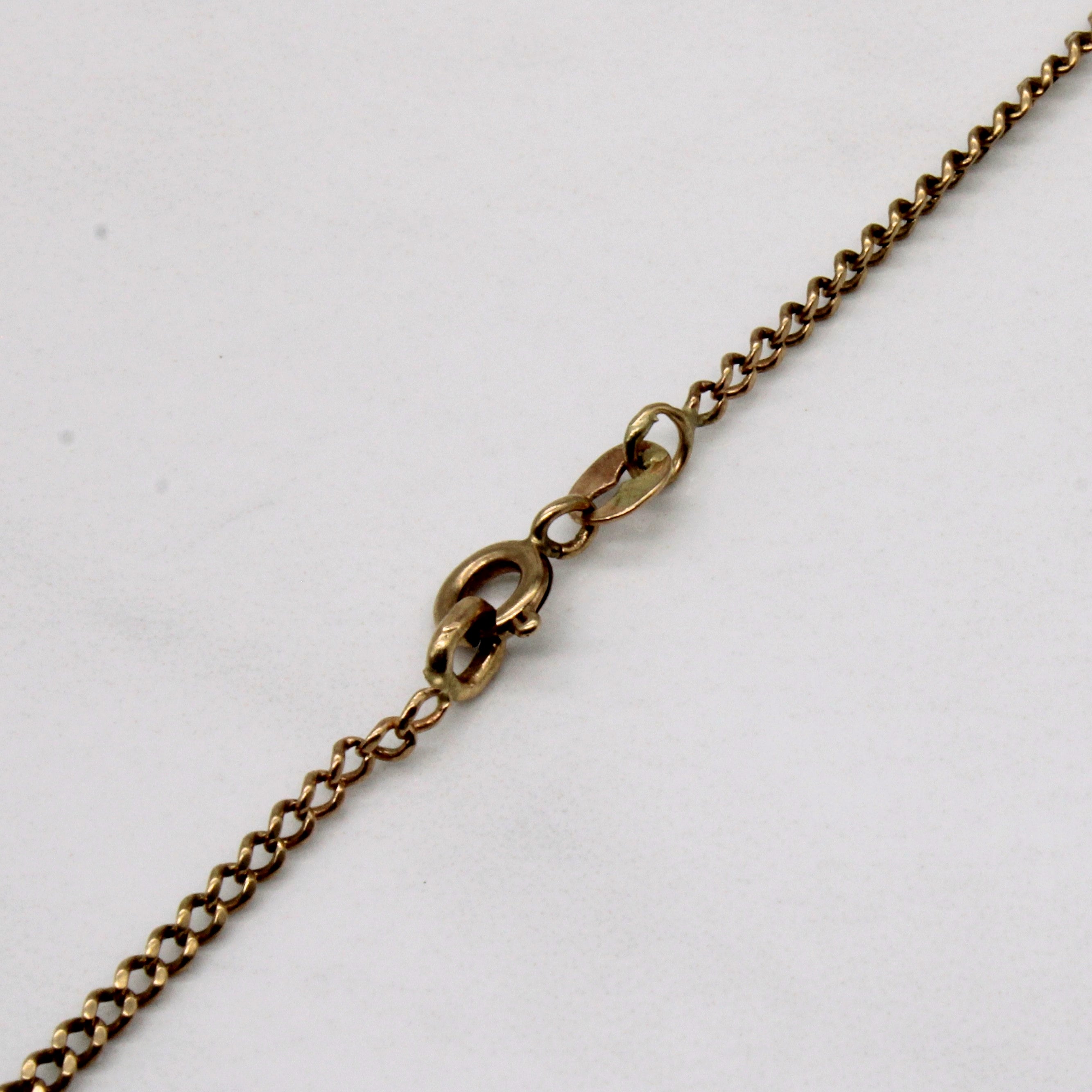 10k Yellow Gold Curb Chain | 28" |