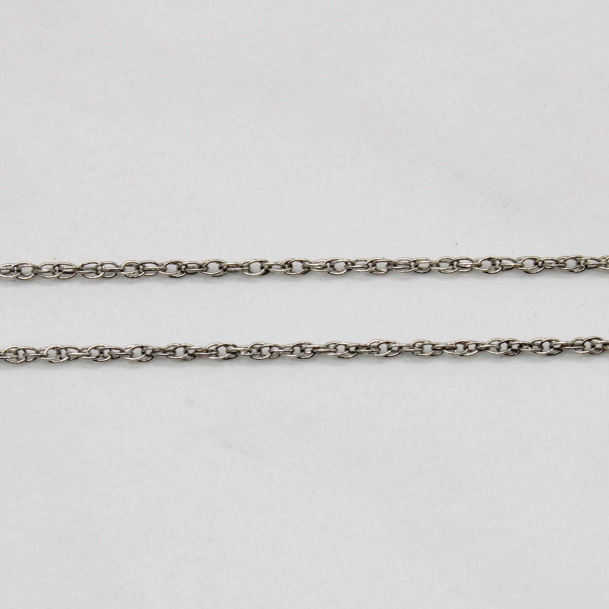 Bezel Set Diamond Pendant & Necklace | 0.10ct | 18