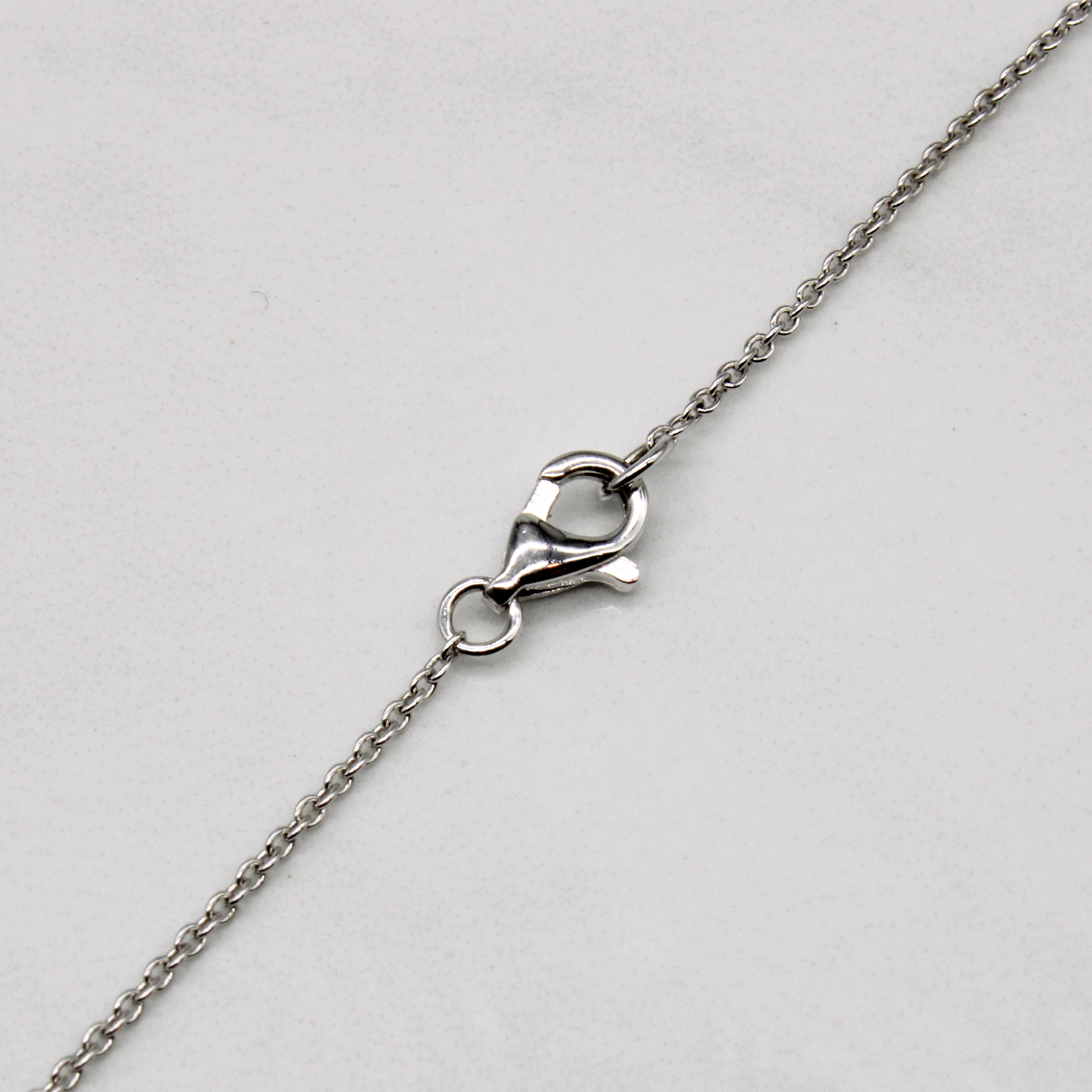 Collier « Effy » en tanzanite et diamants | 0,55 ct, 0,06 ct au total | 45,7 cm (18 po) |