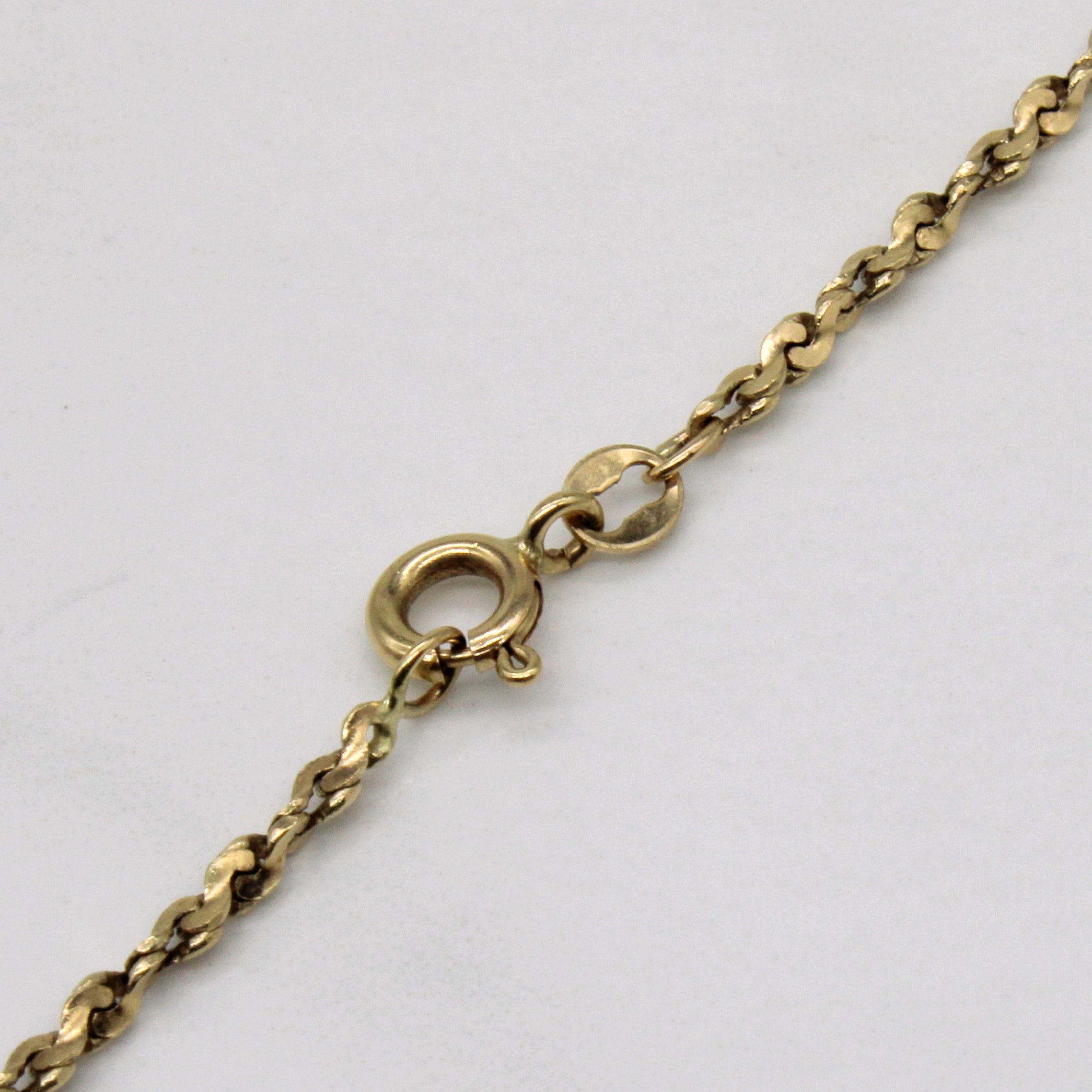 10k Yellow Gold Rope Chain | 22" |