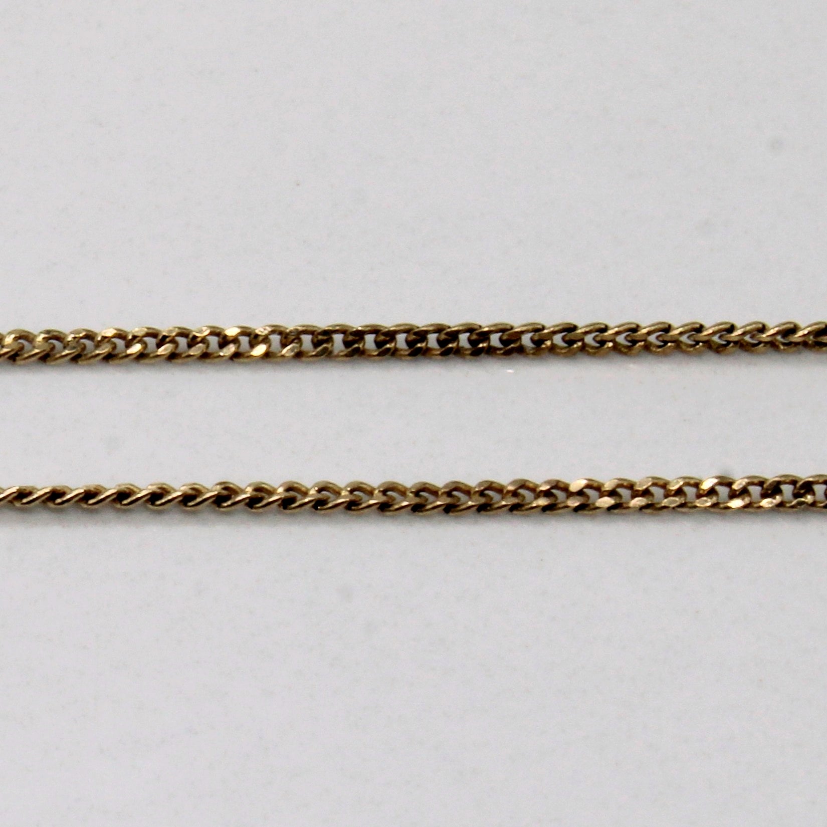 10k Yellow Gold Curb Chain | 18" |