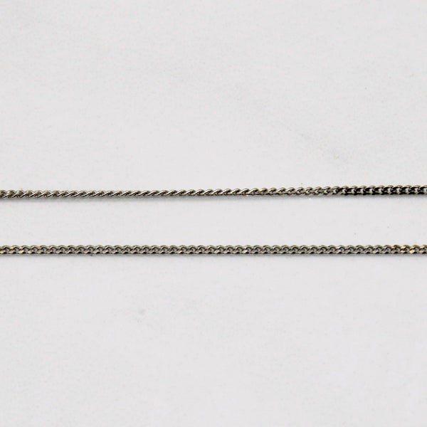 Diamond Cross Pendant & Necklace | 0.25ctw | 18