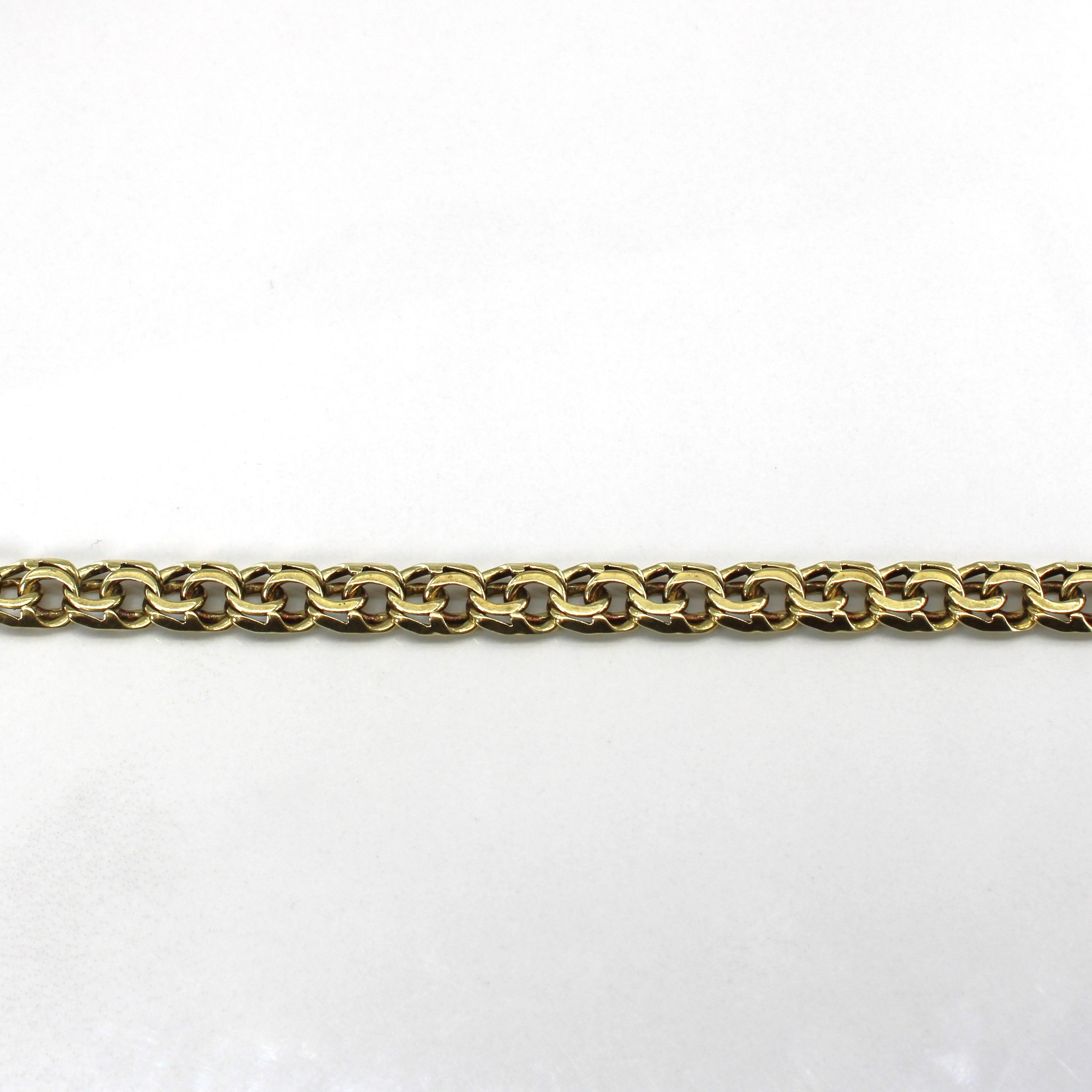 Bracelet à double maillon | 18 cm | 