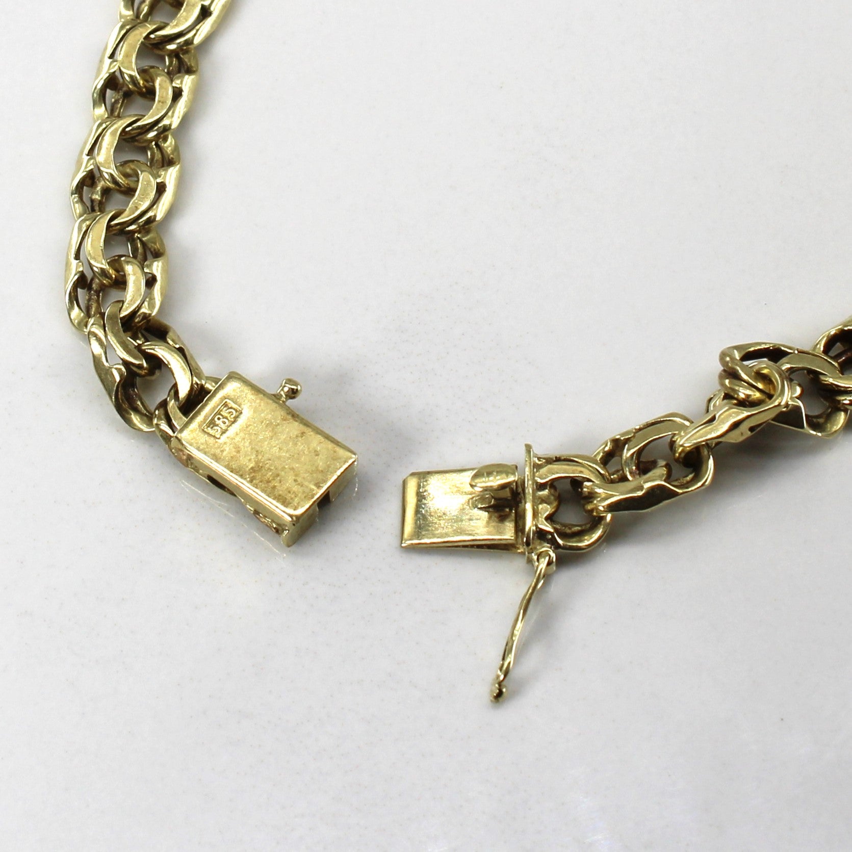 Bracelet à double maillon | 18 cm | 