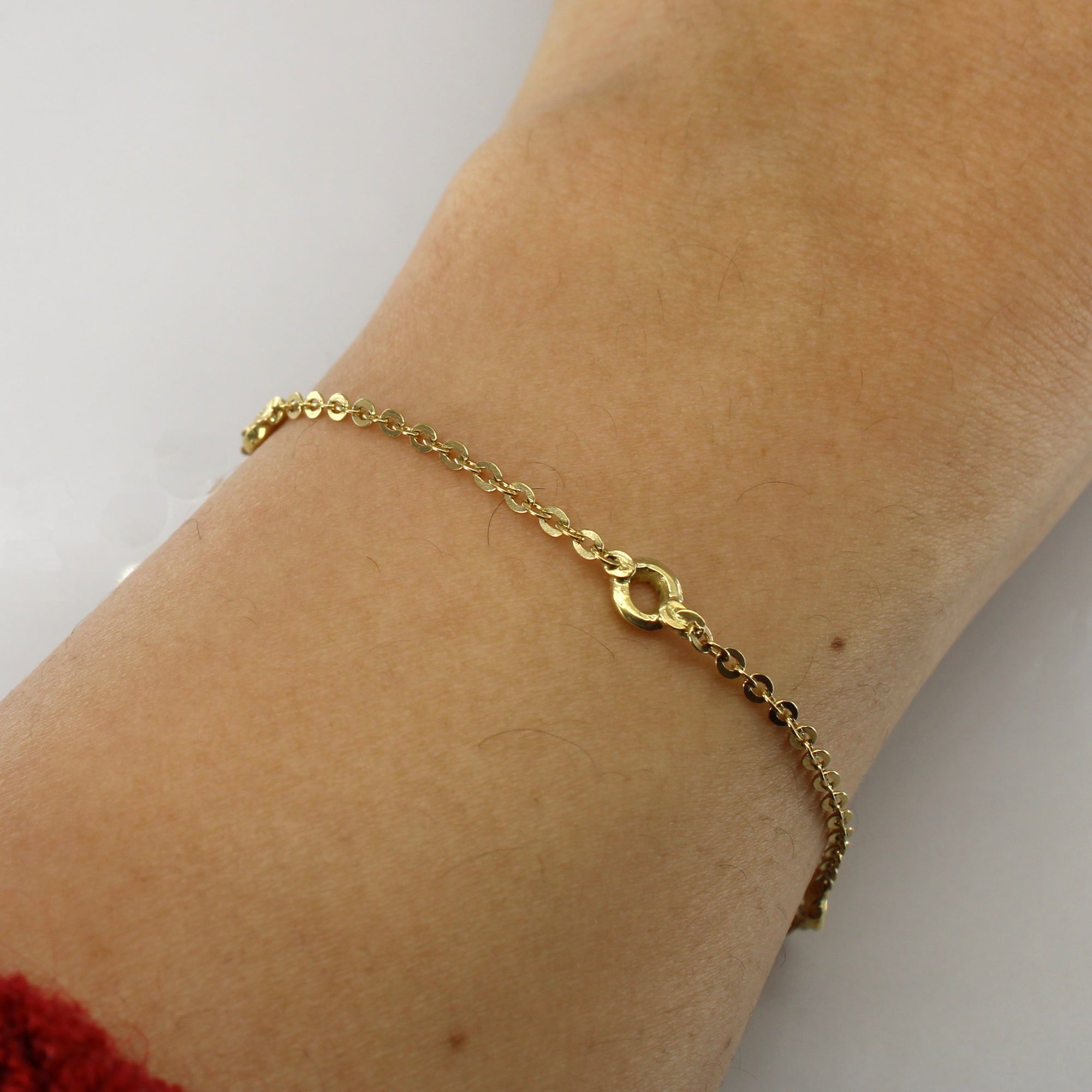 Rolo Link Chain Bracelet | 7