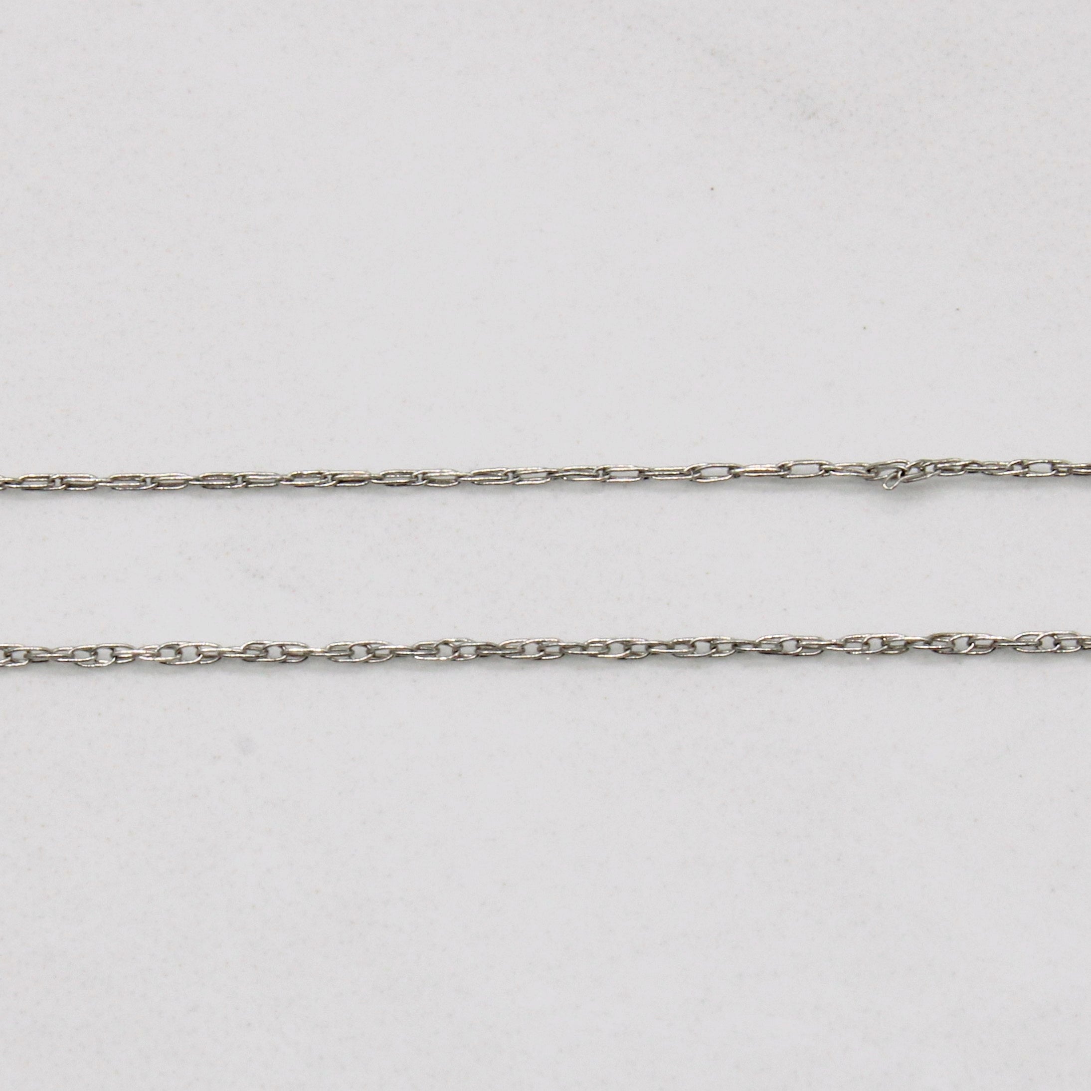 Sapphire & Diamond Heart Pendant & Necklace | 0.16ctw, 0.11ctw | 19" |
