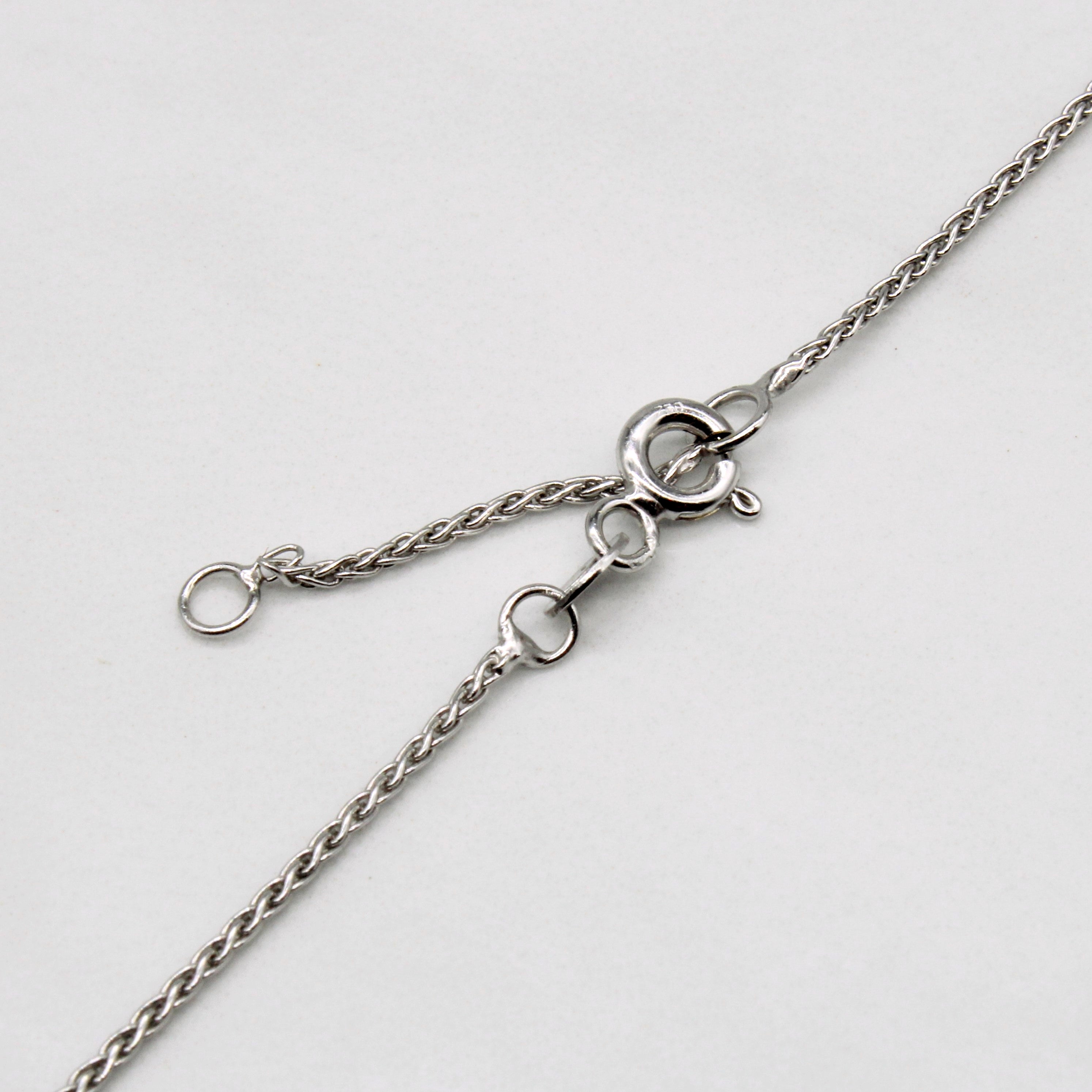 Diamond Pendant Necklace | 0.35ctw | 18" |