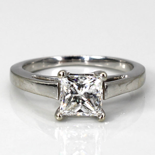 Solitaire Princess Diamond Engagement Ring | 1.06ct | SZ 5.25 |