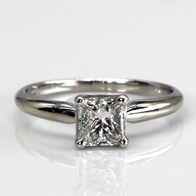 Princess Diamond Engagement Ring | 0.72ct VVS1 F | SZ 5.25 |