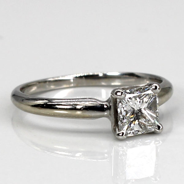 Princess Diamond Engagement Ring | 0.72ct VVS1 F | SZ 5.25 |