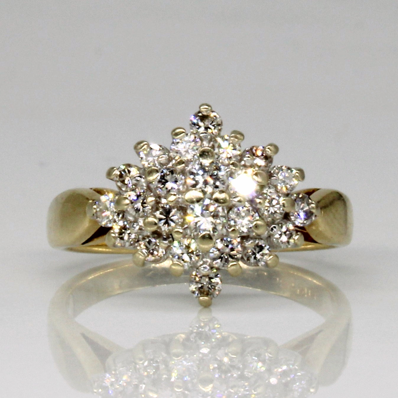 Diamond Cluster Ring | 0.50ctw | SZ 4.5 |