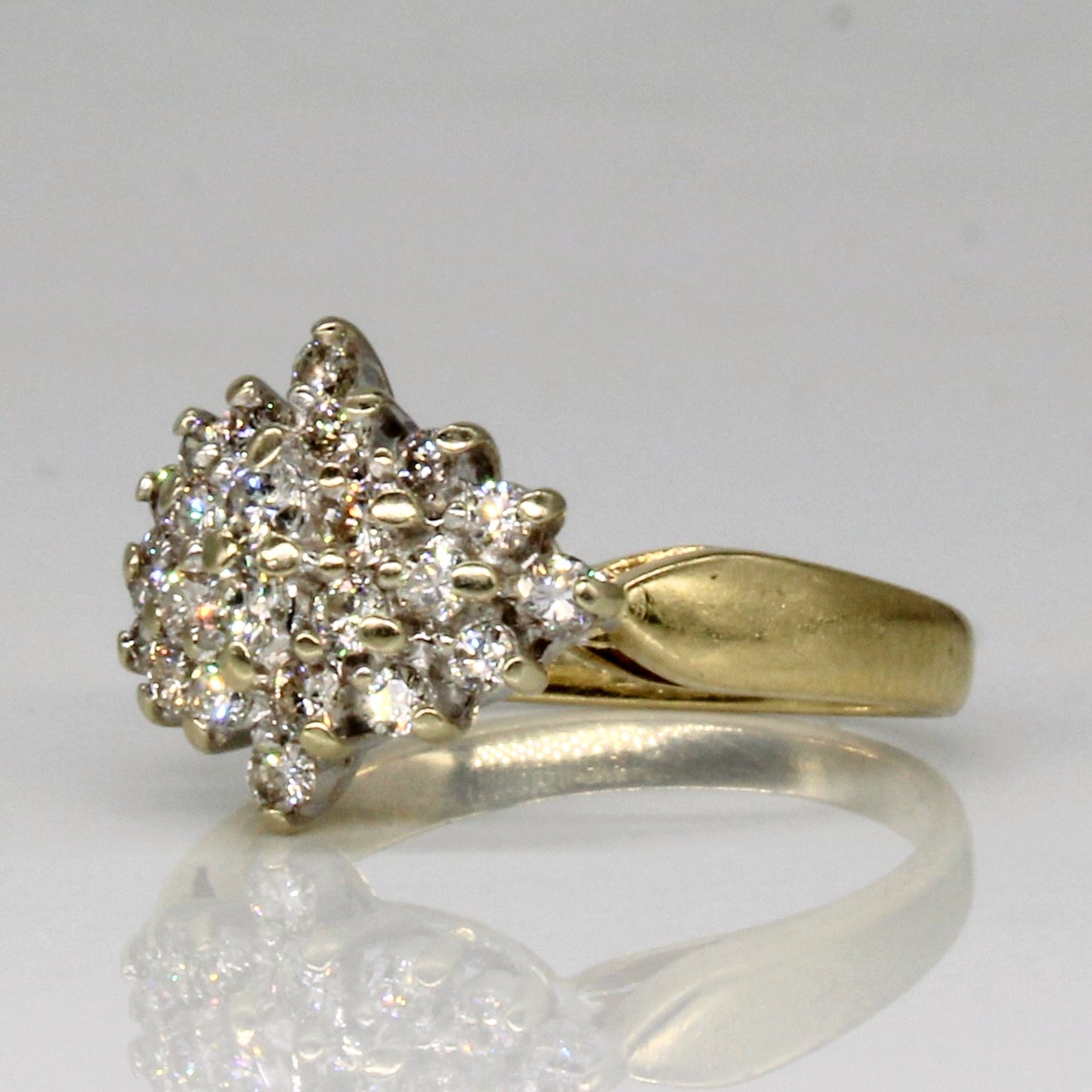Diamond Cluster Ring | 0.50ctw | SZ 4.5 |