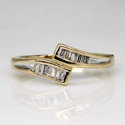Diamond Waterfall Ring | 0.18ctw | SZ 8 |