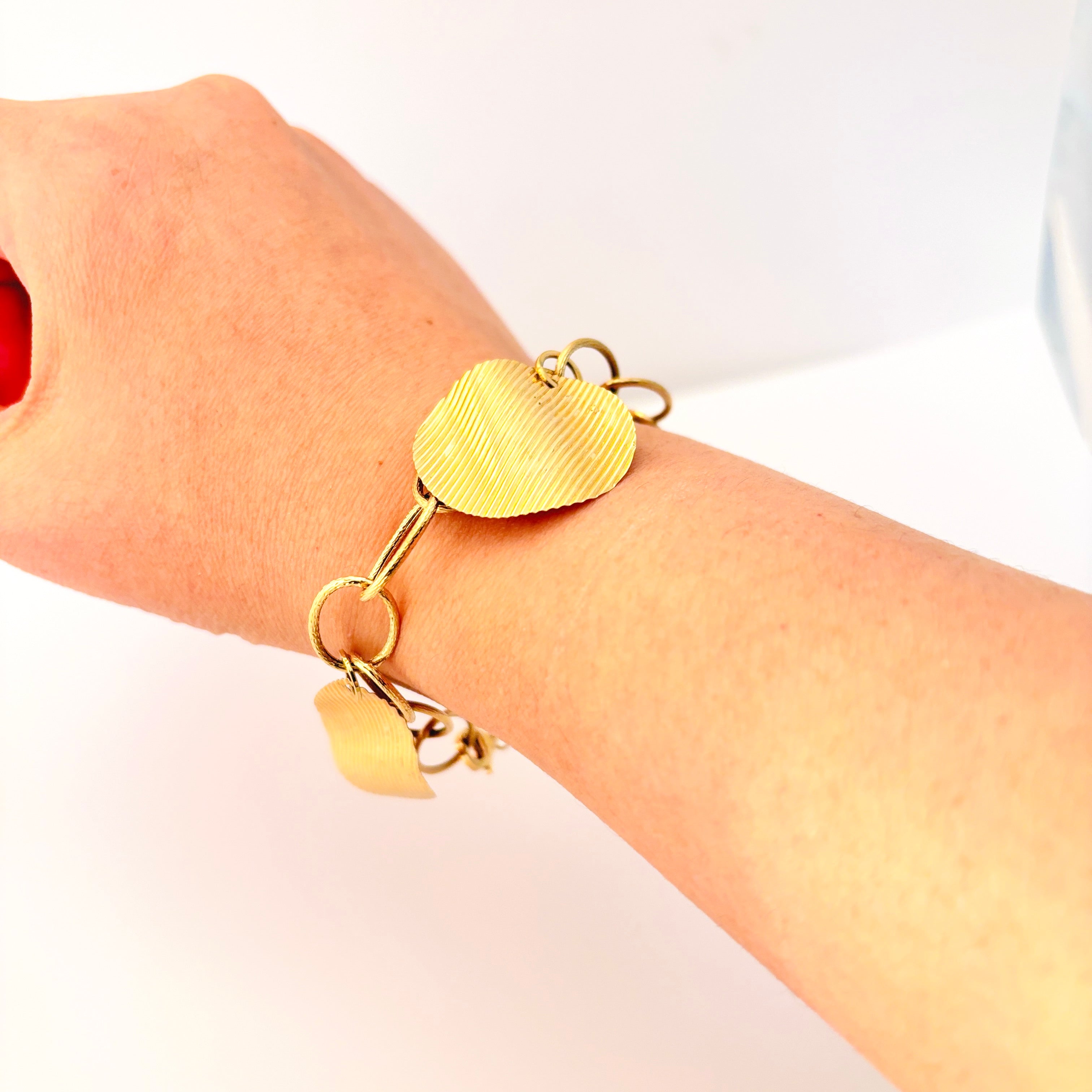 14k Yellow Gold Bracelet  | 8" |