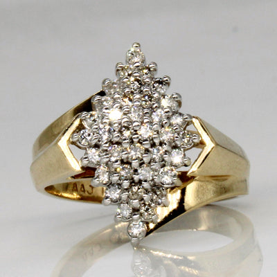 Diamond Cluster Ring | 0.36ctw | SZ 6.25 |