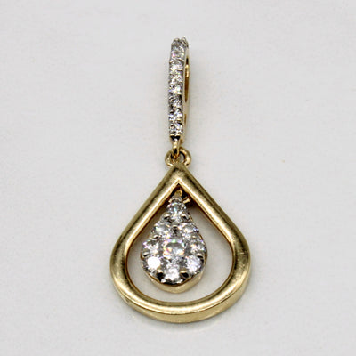 Diamond Teardrop Pendant | 0.25ctw |