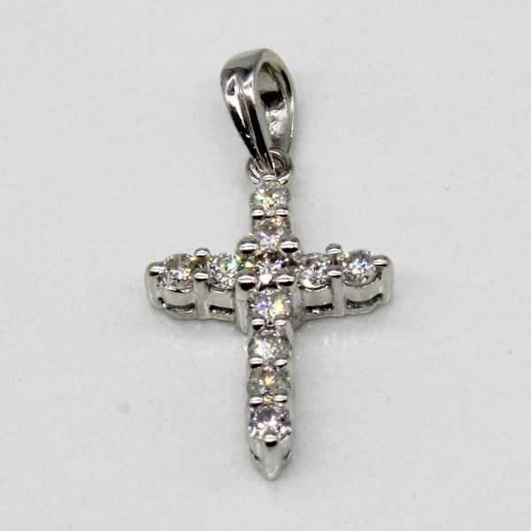 Diamond Cross Pendant | 0.22ctw |
