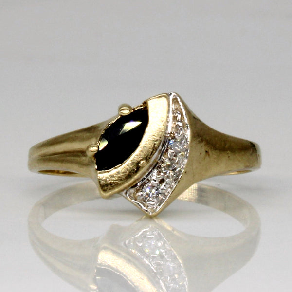 Sapphire & Diamond Ring | 0.20ct, 0.03ctw | SZ 6.75 |