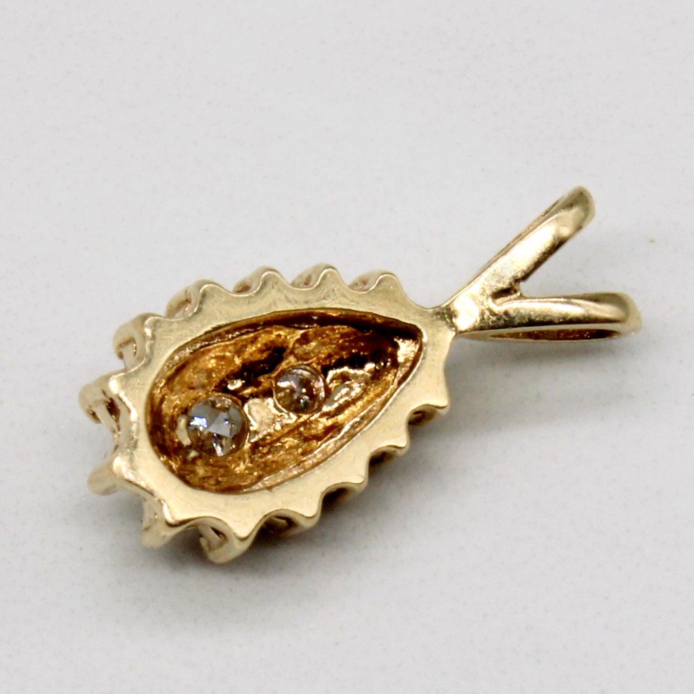Diamond Teardrop Pendant | 0.21ctw |