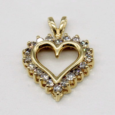 Diamond Heart Pendant | 0.50ctw |