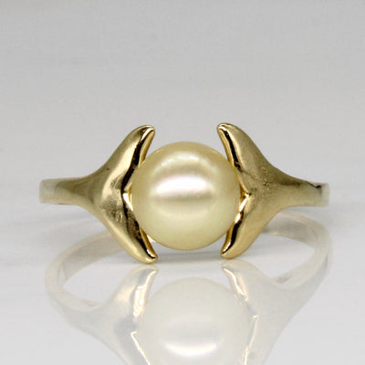 Pearl Cocktail Ring | SZ 7.75 |