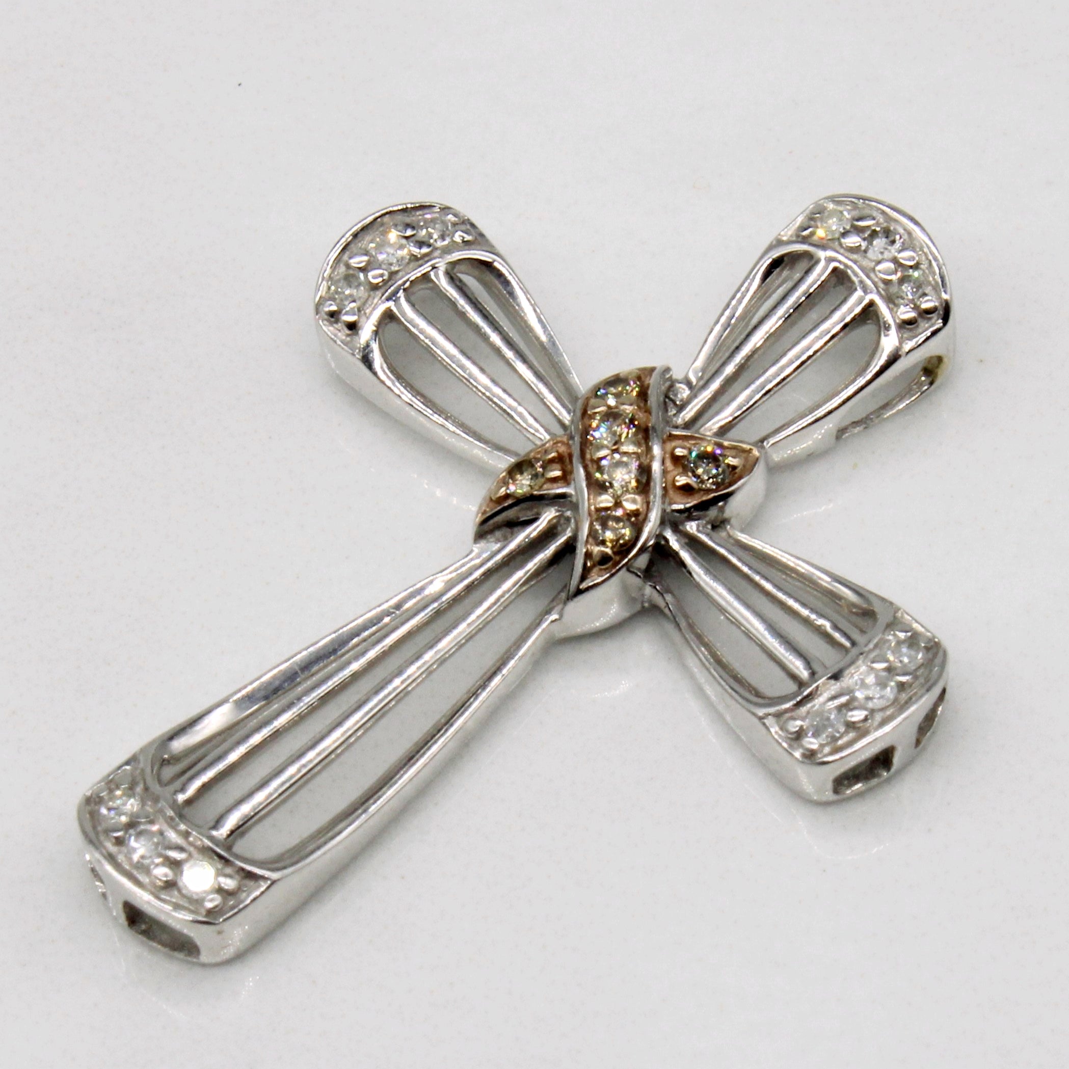 Diamond Cross Pendant | 0.12ctw |