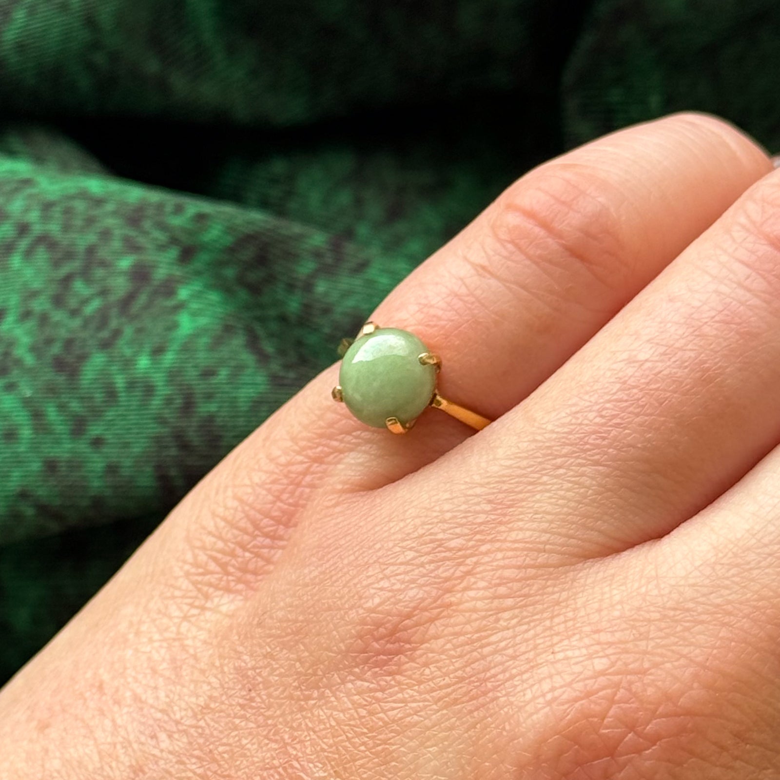 Jadeite Ring | 1.50ct | SZ 4.25 |