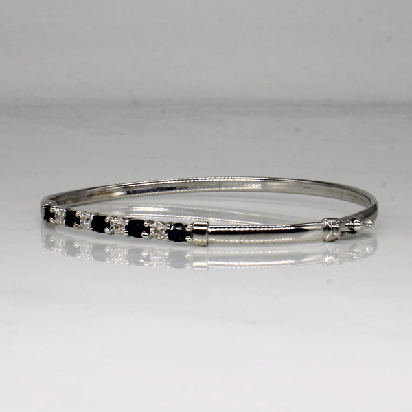 Sapphire & Diamond Bracelet | 0.75ctw, 0.02ctw | 7