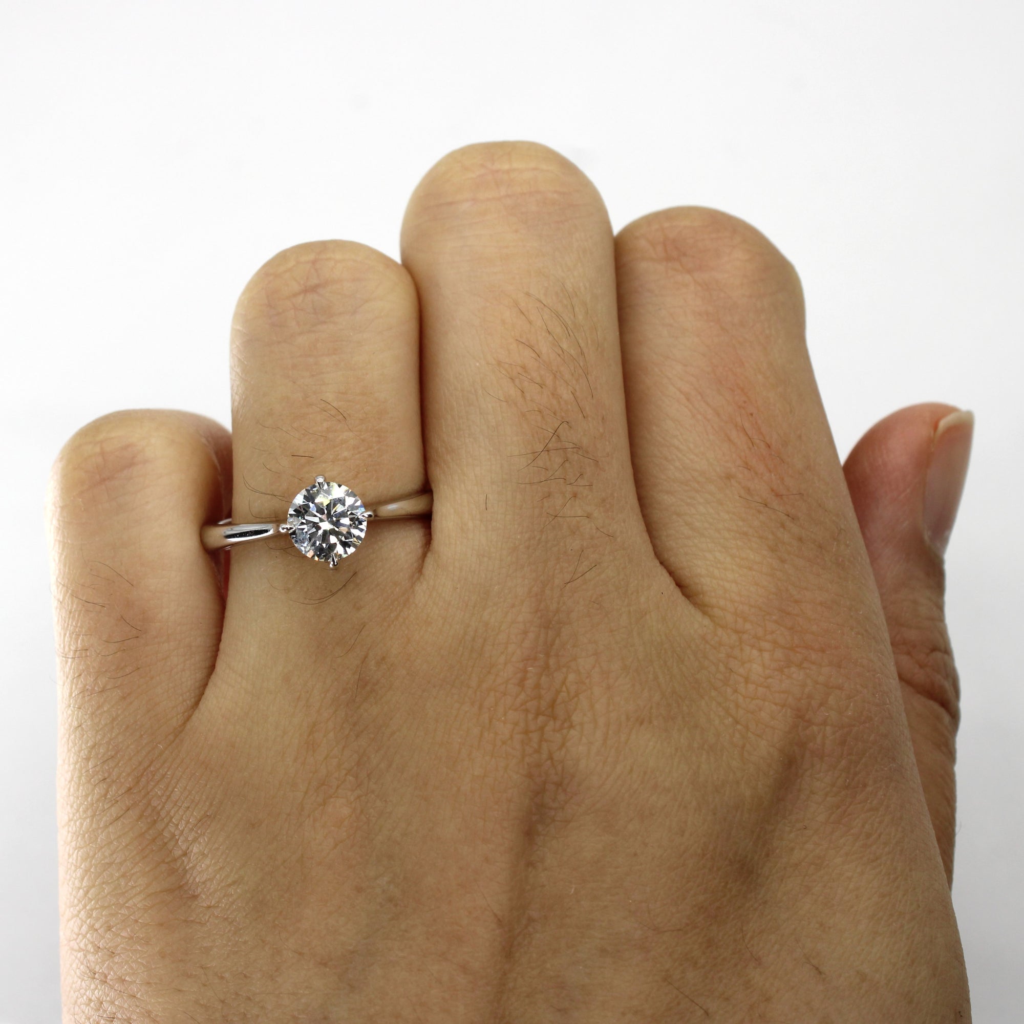 Solitaire Diamond Engagement Ring | 1.01ct | SZ 7 |