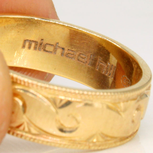 'Michael Hill' 10k Yellow Gold Ring | SZ 7.5 |