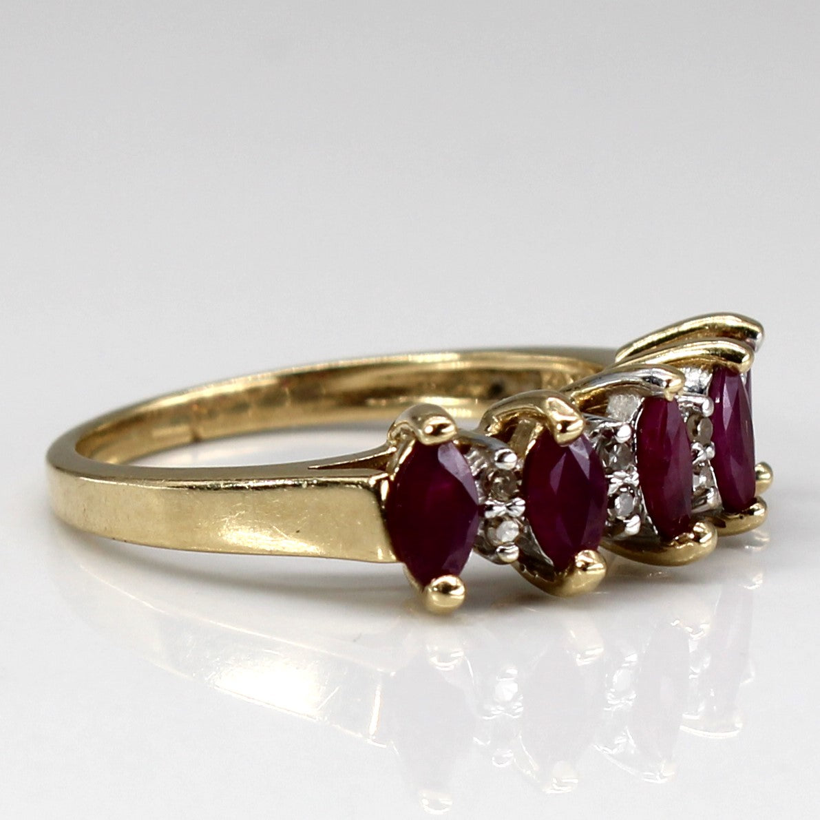 Ruby & Diamond Ring | 0.75ctw | 0.04ctw | SZ 6.75 |