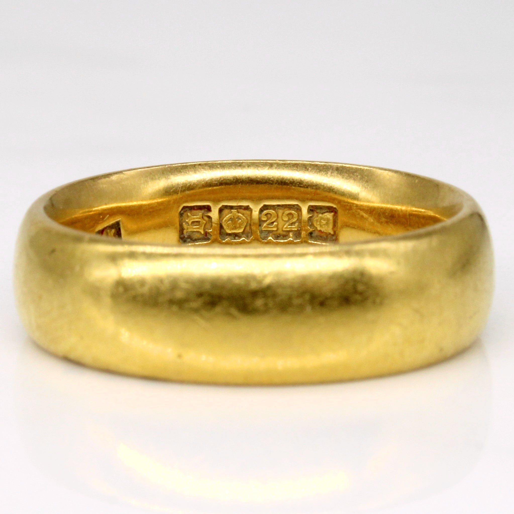 1917 London 22k Yellow Gold Band | SZ 9 |