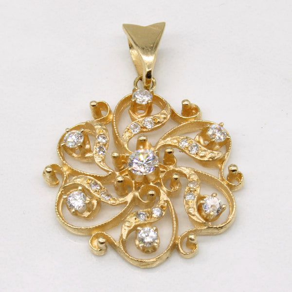 Diamond Ornate Pendant | 0.51ctw |