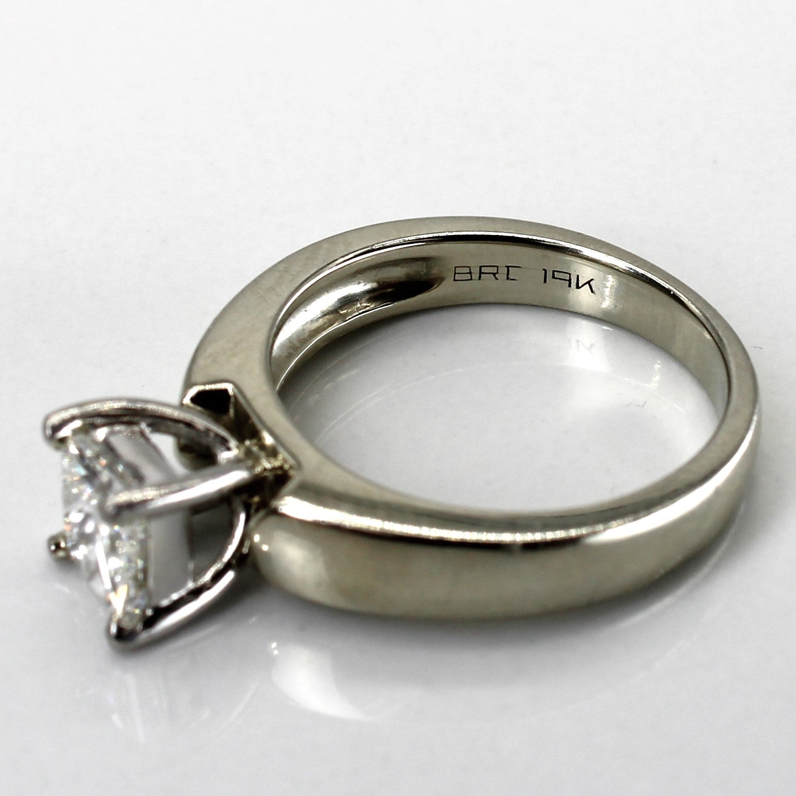 Solitaire Princess Diamond Engagement Ring | 1.02ct | SZ 6 |