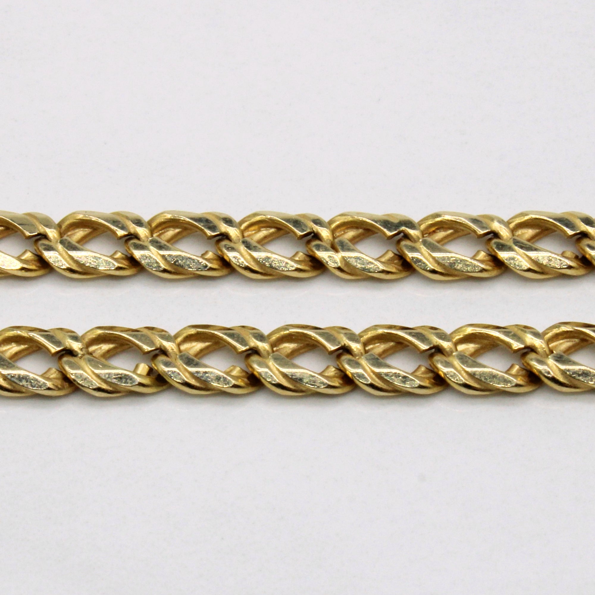 14k Yellow Gold Curb Link Chain | 20