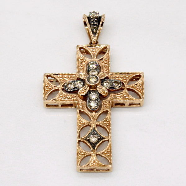 'Le Vian' Diamond Cross Pendant | 0.20ctw |