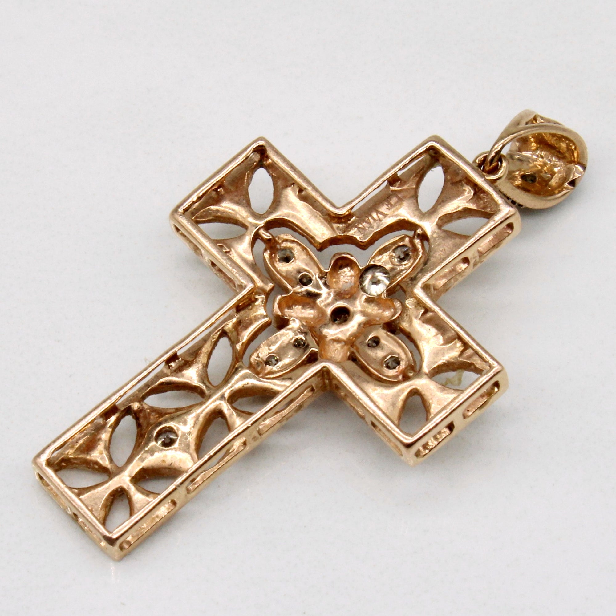 'Le Vian' Diamond Cross Pendant | 0.20ctw |