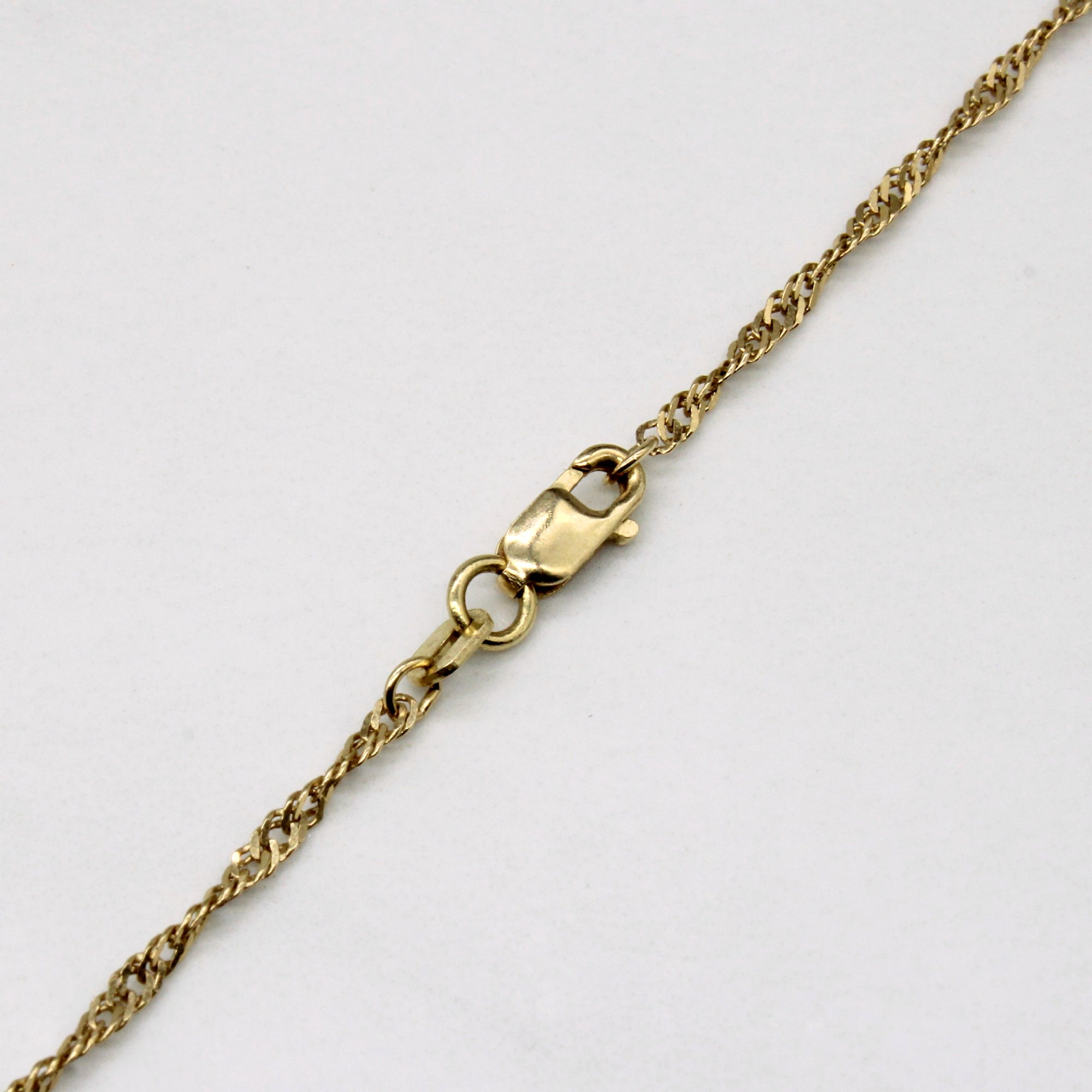 14k Yellow Gold Rope Chain | 18