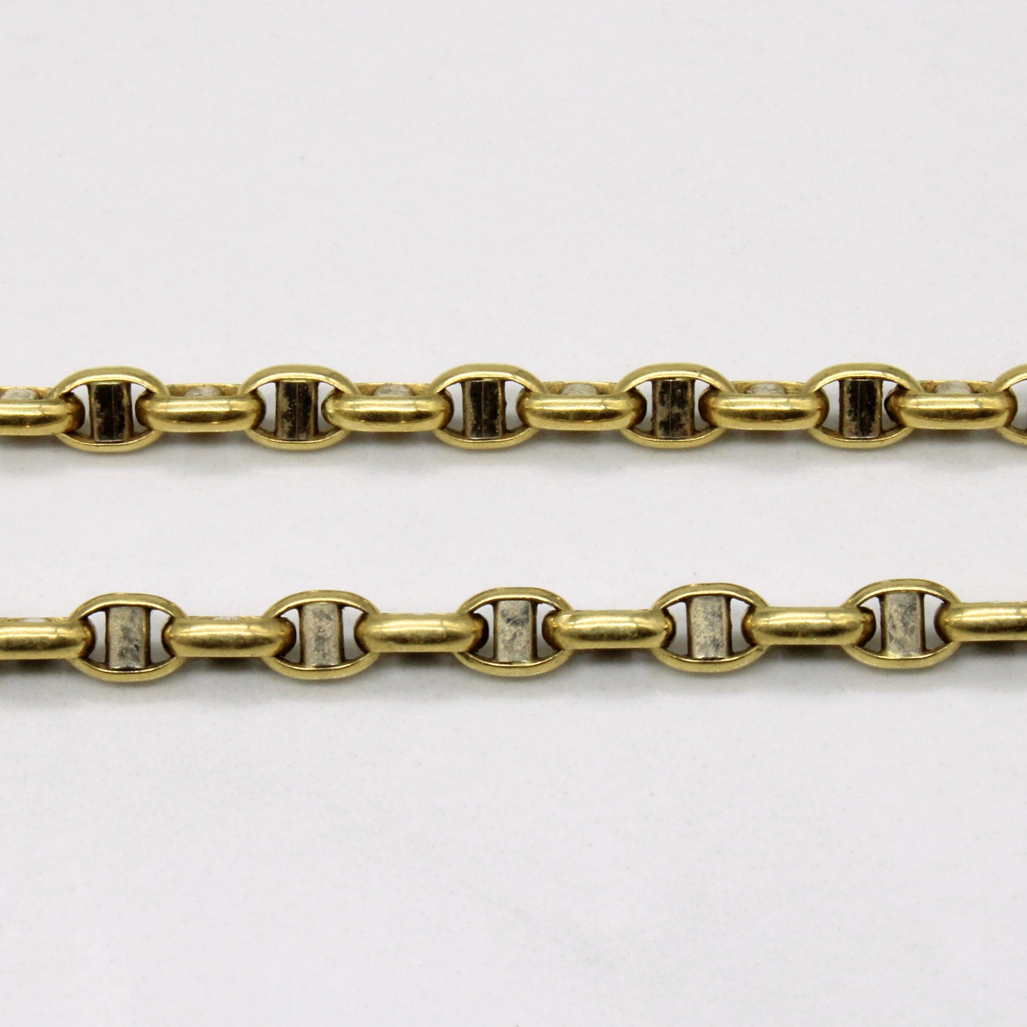 18k Yellow Gold Anchor Link Chain | 20