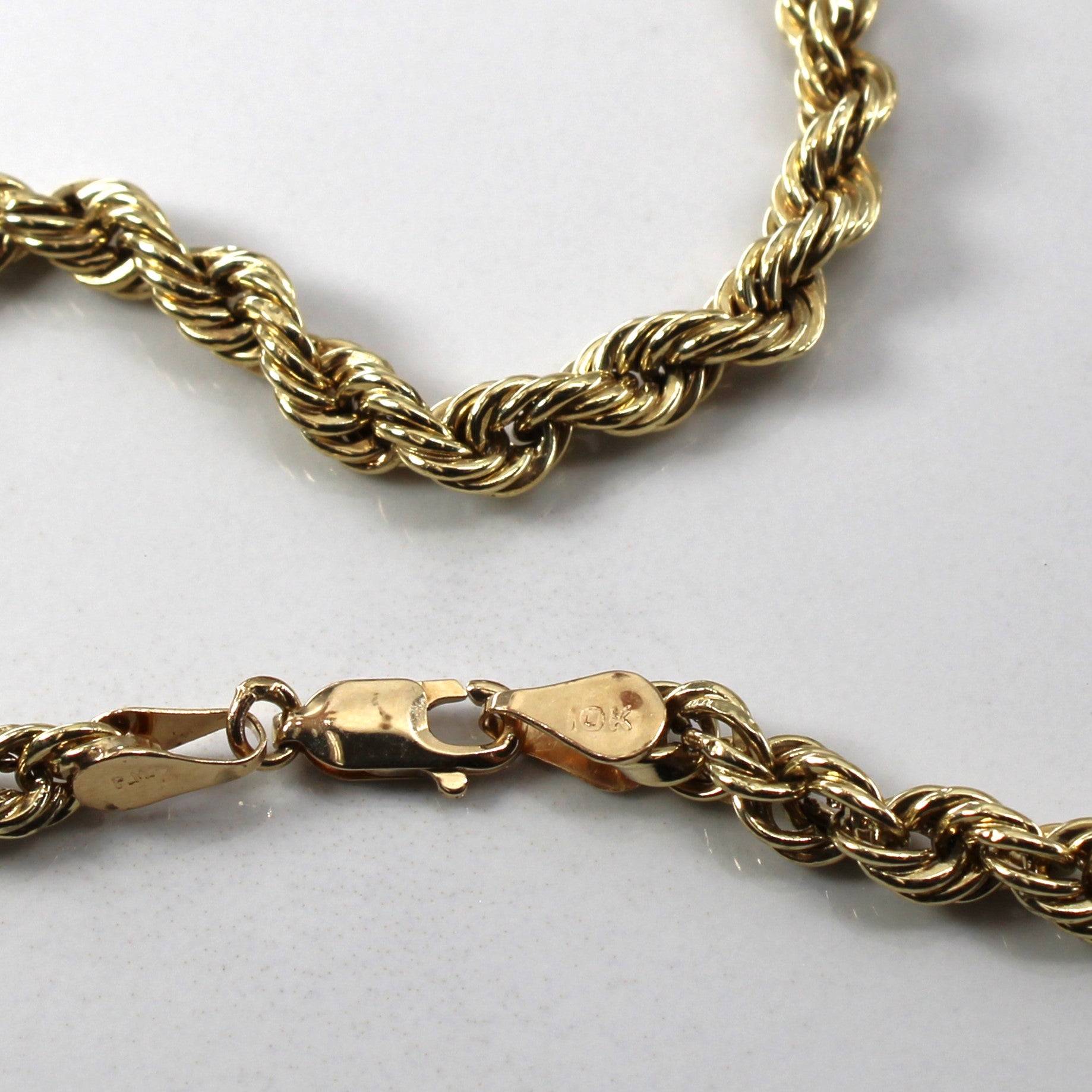 10k Yellow Gold Rope Chain | 18"|