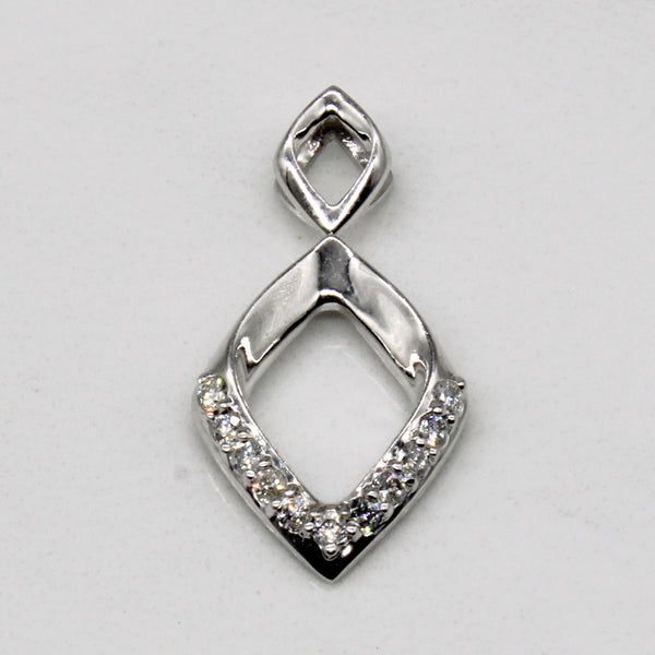 Diamond Drop Pendant | 0.09ctw |