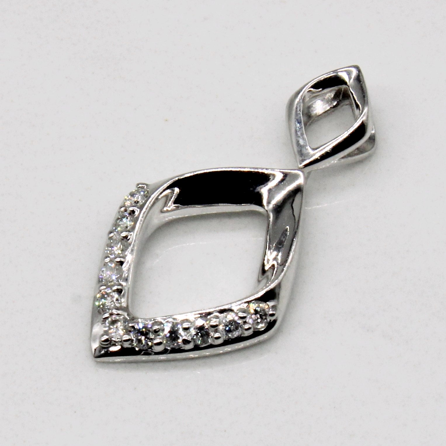 Diamond Drop Pendant | 0.09ctw |