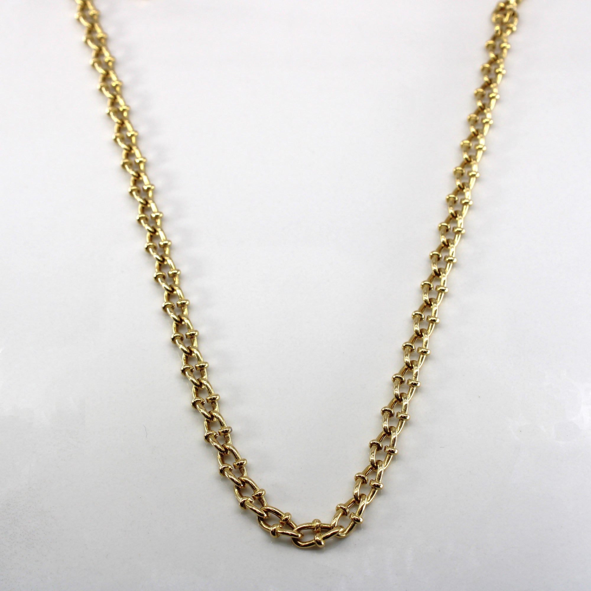 Cable Chain Yellow Gold | 18